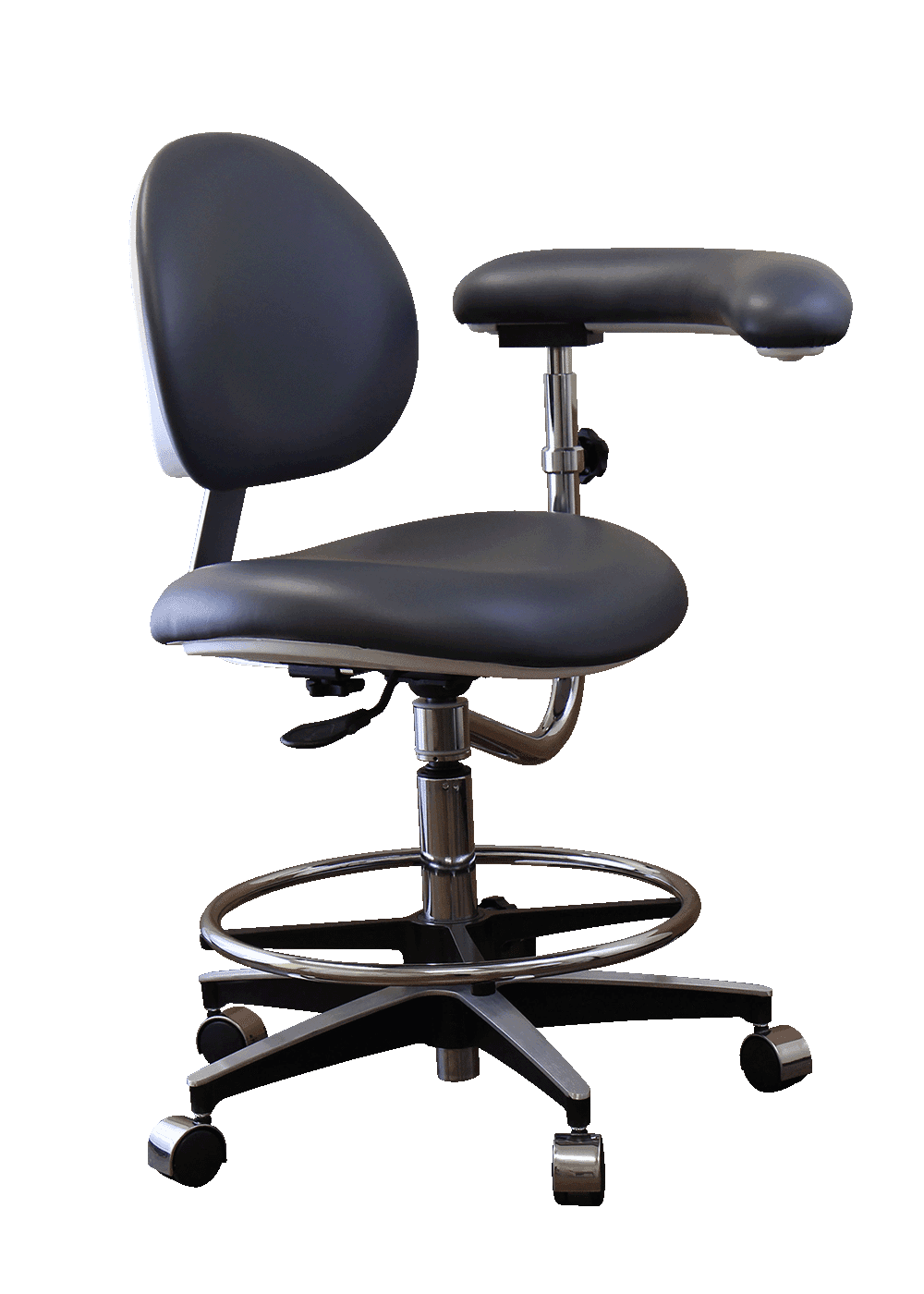091 Assistant's Stool - Standard Vinyl (Right-Handed)