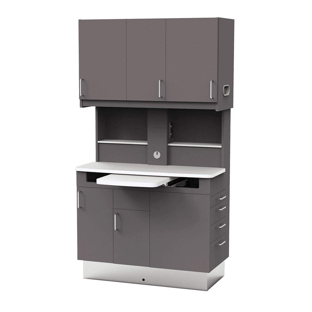 K66SS K-Series Rear Treatment Console with 4-Way Sliding Surface